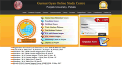 Desktop Screenshot of gurmatgyanonlinepup.com